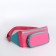 Lightning waist bag, outer pocket, pink/turquoise color