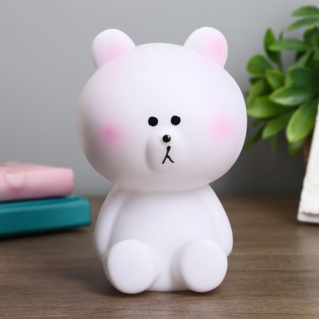 Nightlight "Bear" 1W Mix 9.5x9.5x15 cm Risalux-1