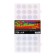 Watercolor paints 36 colors, round, dialing dials 23 mm, with a brush, plastic pencil case, calligrata top