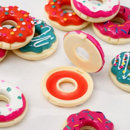Lip balm "Donut", a mix of flowers and aromas-1