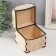 Casket-Cub for painting "Egypt" 10.7x10.7x10.7 cm, plywood 6mm