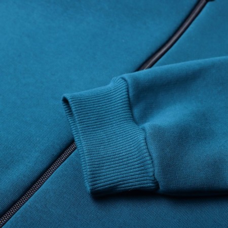 Male sweatshirt was formed, indigo color, size 48-5