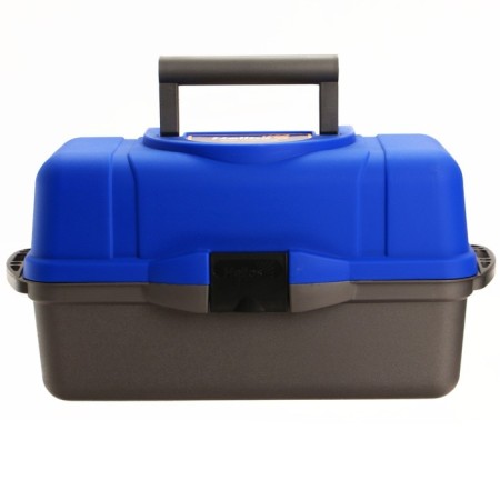 Fish -shaped fishing box, blue-4