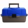 Fish -shaped fishing box, blue