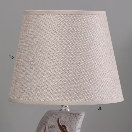 Table lamp "Swans" E14 40W gray 20x20x32cm-3