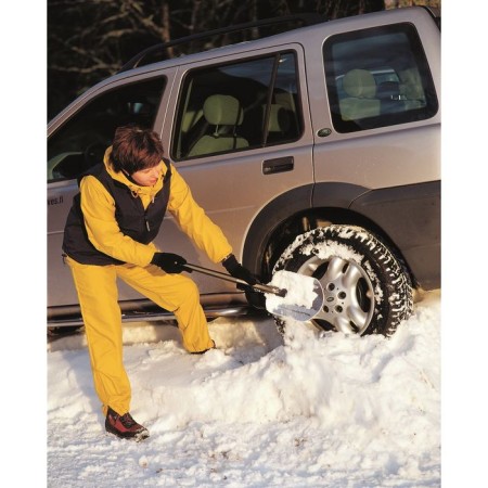Automobile shovel, l = 70 cm, aluminum, metal stalk, Plantic-1