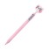 Gel handle Calligrata "cat" automatic, node 0.5 mm, blue ink, pink