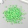 Round beads 6/0 "Green Neon" 20 g