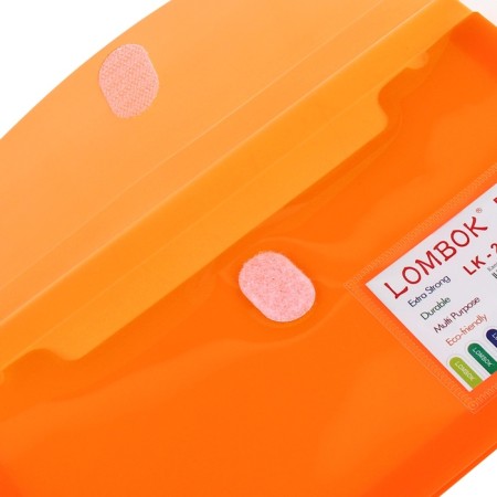 Folder-convert on Velcro A65, 180 MKR, with extension, pocket for business cards, mix-8