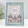 Photo frame plastic 13x18 cm "Weaving" blue-blue with white stroke 21.5x16.5 cm