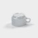 Cup "White", stacked, 250 ml, porcelain