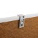 Camping board 90x120 cm, calligrata, in the PVC frame of white color