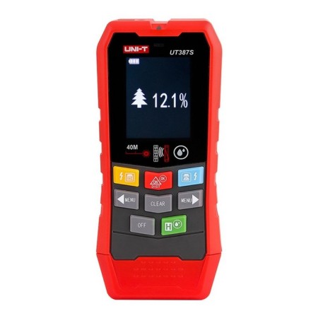Working detector Uni-T 129343, measure. Moisture, range finder, detection up to 100 mm