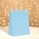 Crafts package, Blue Lines, 27 x 21 x 11 cm