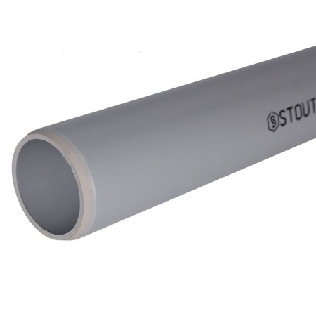 Sewer pipe SKB-0001-058200, D = 58 mm, 2000 mm, silent-2