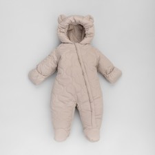 Комбинезон детский демисезонный KinDerLitto «Аванти-1», рост 68-74 см, цвет капучино
