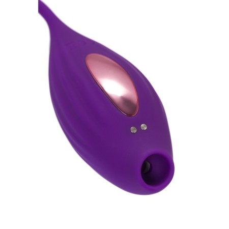 Wacuum stimulator of the Jos Ginny clitoris, silicone, 31 cm, purple color-2