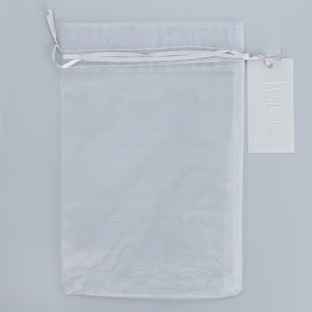 Bag Gift Organza Silver "You", with a nameplate 16 x 24 cm +/- 1.5 cm-5