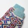 Women's socks “Ornament-Moroz”, white color, size 25