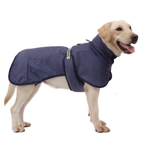 Popon for large dogs, membrane fabric, size 2xl (DS 43, Osh 46, OG 62-68 cm), blue-3