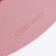 Formal bone rug for a bowl, 39.5 x 25 cm, pink