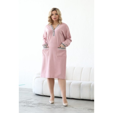 Female dress, size 62, pink color-12