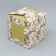Gift folding box, packaging, "chamomile", 18 x 18 x 18 cm