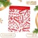 Laminated "New Year's lollipation" package 11.5 x 14.5 x 6 cm