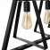 Lamp Bayerlux 1694/3 E27 40W Black 74.3x28x31 cm