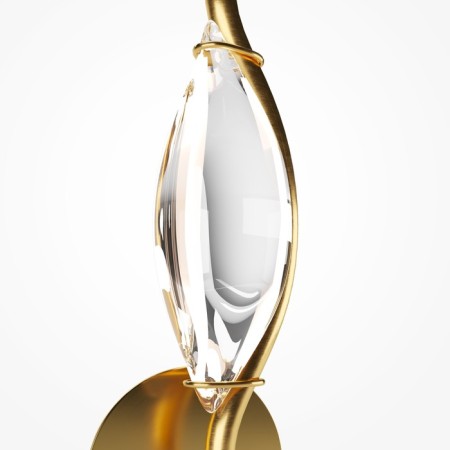 Bra Maytoni Mod347wl-L8BS3K Foresight, 140x1110x600 mm, LED, 8W, 480LM, 3000K, Brass color-3