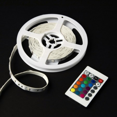 General 5 m, IP20, SMD5050, 30 LED/m, 12 V, RGB LED.-4