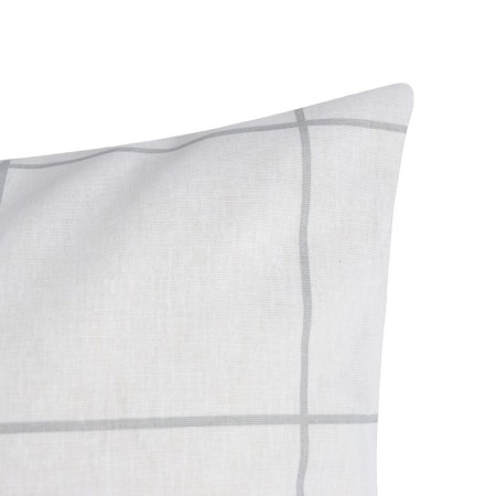 Pillowcase Ethel "Cell", 50x70 cm, white color, 100% cotton, calico-1