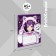 Notebook of 12 sheets in the Erichkrause Space Anime line, covered Cardboard, OFSET block, 5V, mix