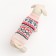 Sweater knitted with ornaments, size L (DS 26, OG 32-42, Osh 22-32 cm), beige