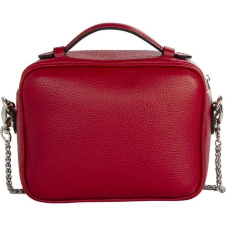 Bag Cross-Bodi with Mumi zipper, red color-3