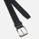 Male belt, width 4.5 cm, screw, buckle metal, black color