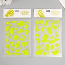 Plastic sticker phosphorus 