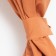 A set of curtains for the kitchen with sequences of Ethel "Kitchen", orange color, 150x180 cm - 2 pcs
