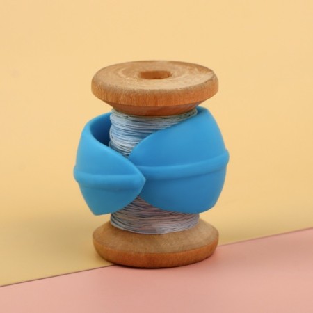 Clamps for coils of threads, silicone, d = 2.8 cm, color colorful color-5