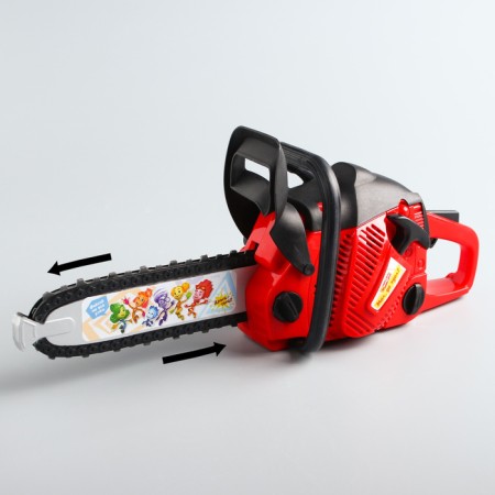 A tool with a sound effect, works from a fixture batteries