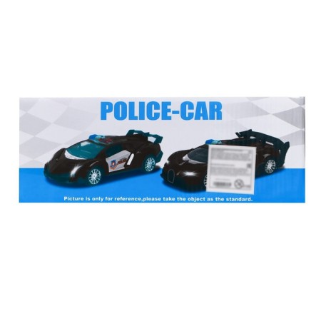 Radio -controlled “Police” machine, light, doors open, works from batteries-7