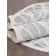 Oval carpet Merinos Miranda, size 200x300 cm, color Blue-Cream
