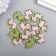 Decor for creativity plastic "Unicorns with a long mane" set of 12 pcs mix 1.7x2 cm
