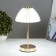 Table lamp sensory "Helia" LED 10W AKB gold 15x15x30 cm