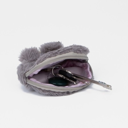 Lightning purse, purse, gray color-3