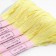 Muline threads, 8 ± 1 m, Lemonnoye Color No. 445