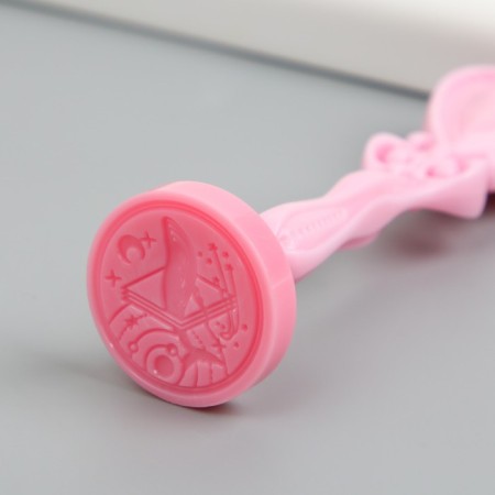 Printing for wax with a plastic handle "Kit" 2.5 cm-3