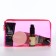 Lightning cosmetic bag, raspberry color