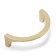 Cappio staple pen is a semicircle, aluminum, m/o 96 mm, color Sat. gold