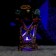 New Year's decor with backlight "Tale" 8.5x8.5x16 cm
